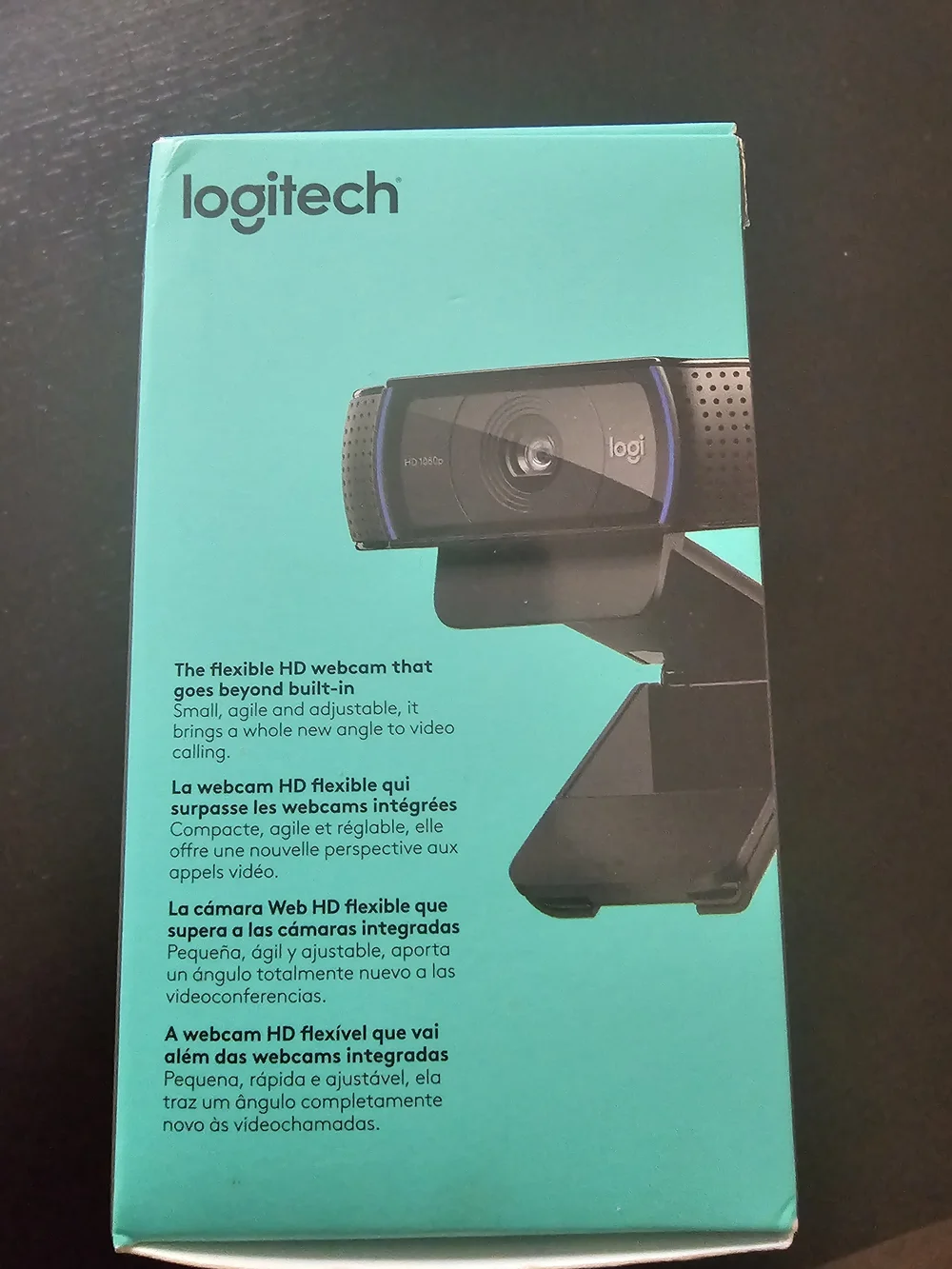 Logitech HD Webcam with Privacy Shutter - Black